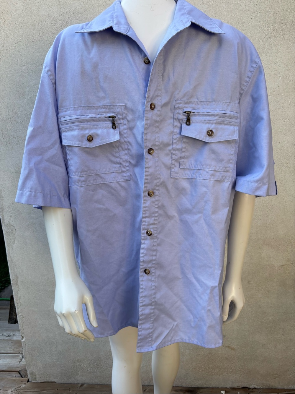 Vintage Tilley Endurables Safari Utility Adventure Shirt- Made in Canada